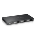 ZyXEL GS-2220-50 Switch, 48-port Layer2+, 44x Gb+ 4x Gbcombo (RJ45/SFP) + 2x Gb SFP, managed