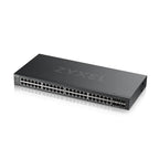 ZyXEL GS-2220-50 Switch, 48-port Layer2+, 44x Gb+ 4x Gbcombo (RJ45/SFP) + 2x Gb SFP, managed
