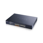 ZyXEL XMG1915-18EP Switch, 16-port, 2x SFP, Gigabit, Managed, PoE