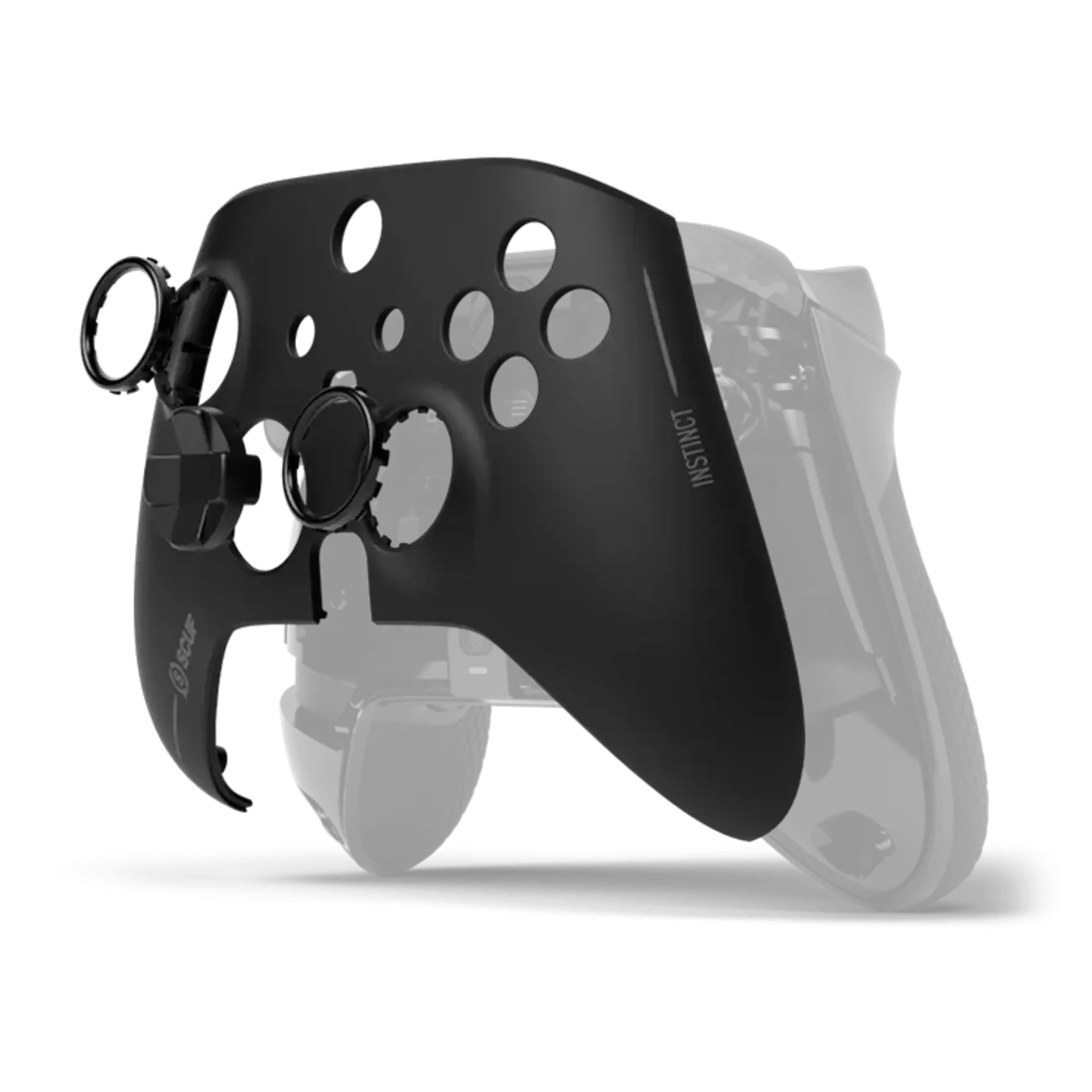 Faceplate за SCUF Instinct и SCUF Instinct Pro геймпадове - Черен