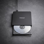 Intenso EOD400D Slim External USB 3.2 Recorder, Black