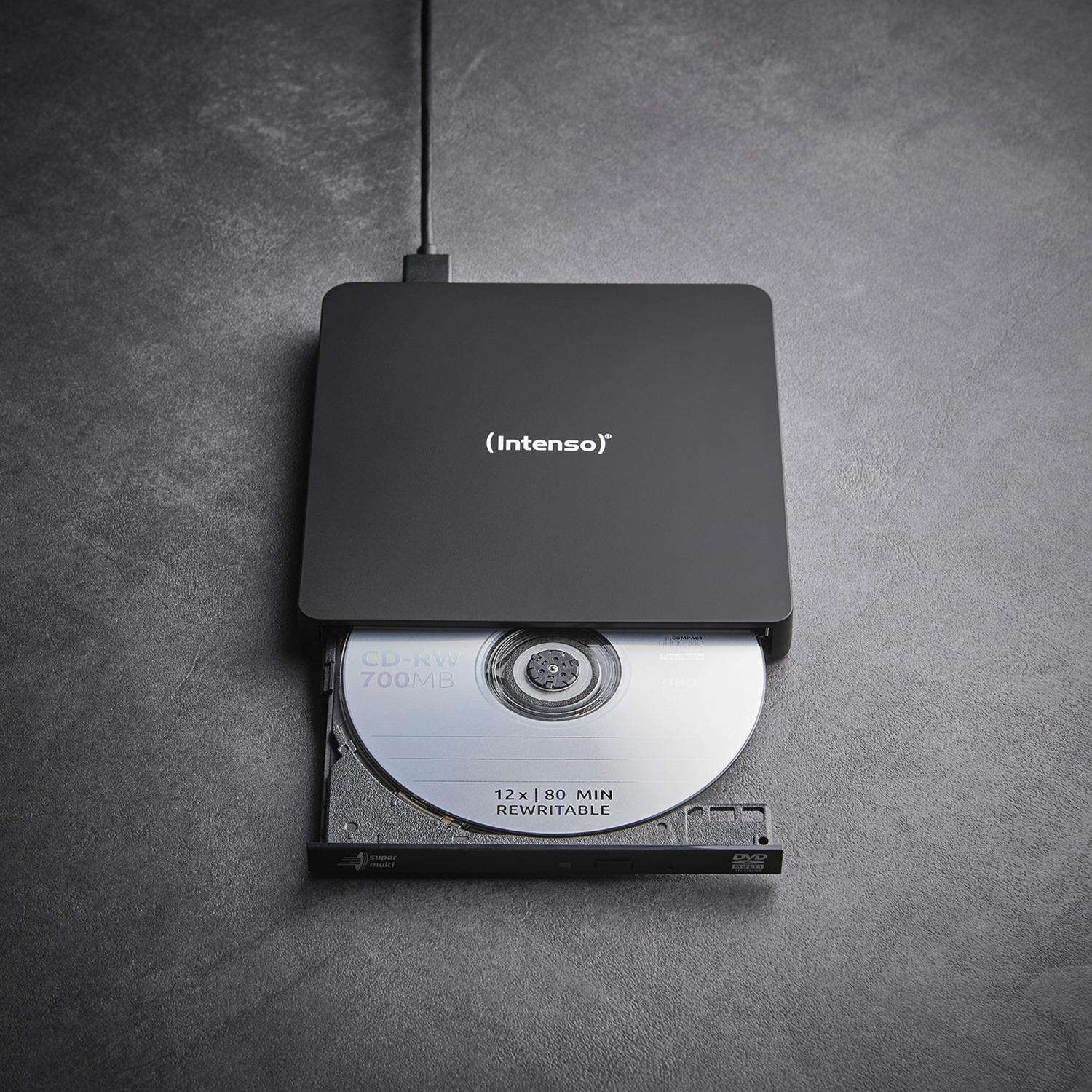 Записващо устройство Slim Intenso EOD400D, външно/external usb 3,2, черно