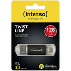 Intenso USB 3.2 128GB Twist Line Flash Drive