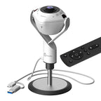 Video conferencing camera, j5create JVU368, 360°, Full HD 1080p, USB™ UVC/UAC plug-and-play, HDR, AI function