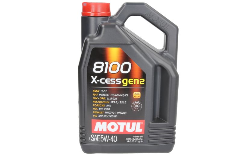 MOTUL 8100 X-CESS GEN2 5W40 4L