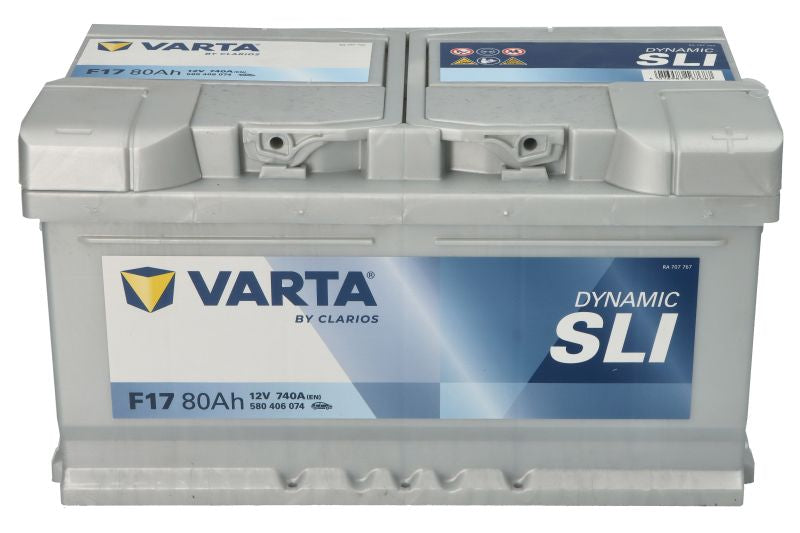 Акумулатор Varta SLI580406074 - 80Ah, 740A, SLI, 12V