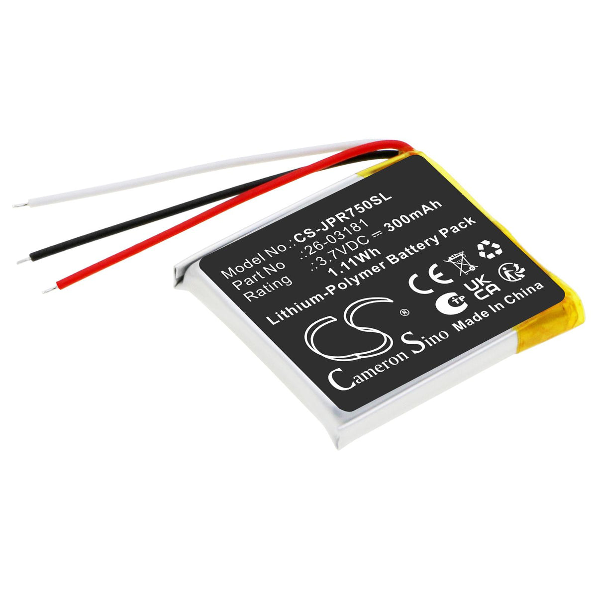 Батерия за за безжични  Bluetooth слушалки Jabra Engage 75, Engage 65 LiPo 3.7V 300mAh CAMERON SINO