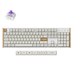 Keychron K10 HE Magnetic Switch Wireless Mechanical Gaming Keyboard - White Special Edition