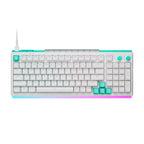 Геймърска механична клавиатура Logitech G512 X 98 - Dual Swap Analog/Mechanical Switch - White