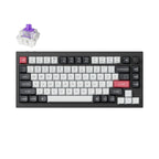 Keychron Q1 HE QMK 75% Carbon Black Mechanical Keyboard - Wireless