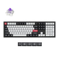 Безжична механичка клавиатура Keychron Q6 HE QMK Gateron Double-Rail Magnetic Switch - Carbon Black