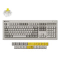 Безжична механичка клавиатура Keychron R6 QMK Retro - Super Banana Switch