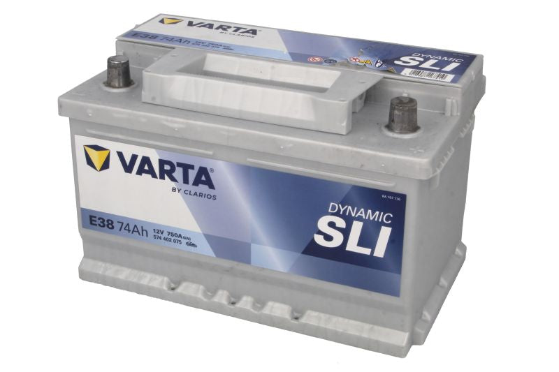 Акумулатор Varta SLI574402075 - 74Ah, 750A, SLI, 12V