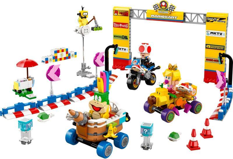 LEGO  Super Mario Mario car - Baby Peach and Grand Prix, 72036