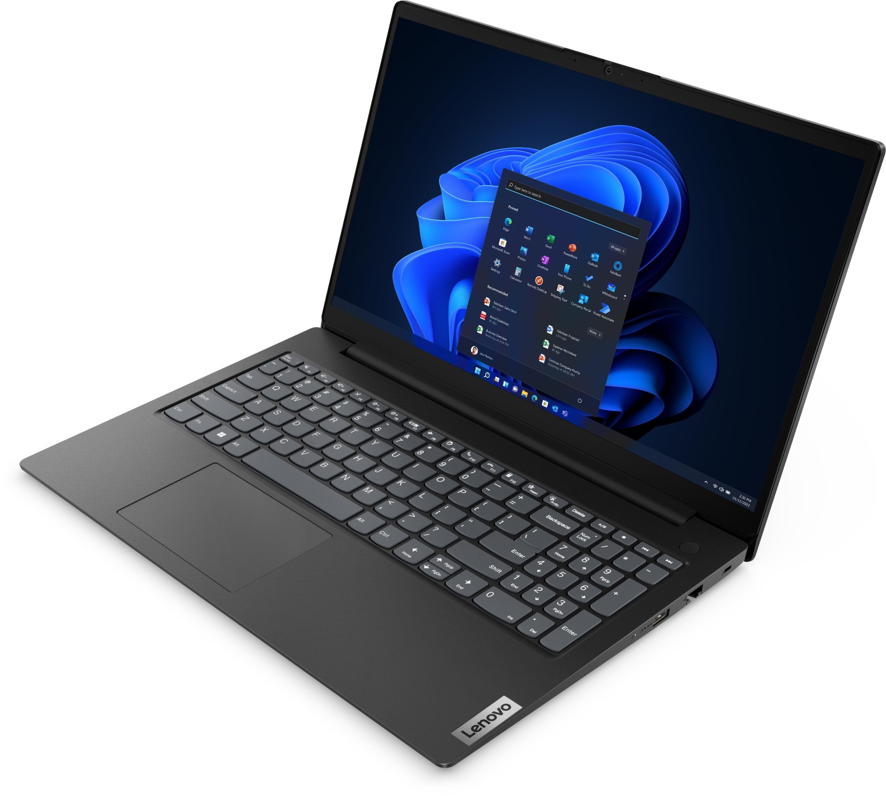 Лаптоп Lenovo V15 G4 AMN 82YU00YYBM - 15.6" FHD, Ryzen R5-7520U, 8GB DDR5, 512GB SSD G3, Free OS