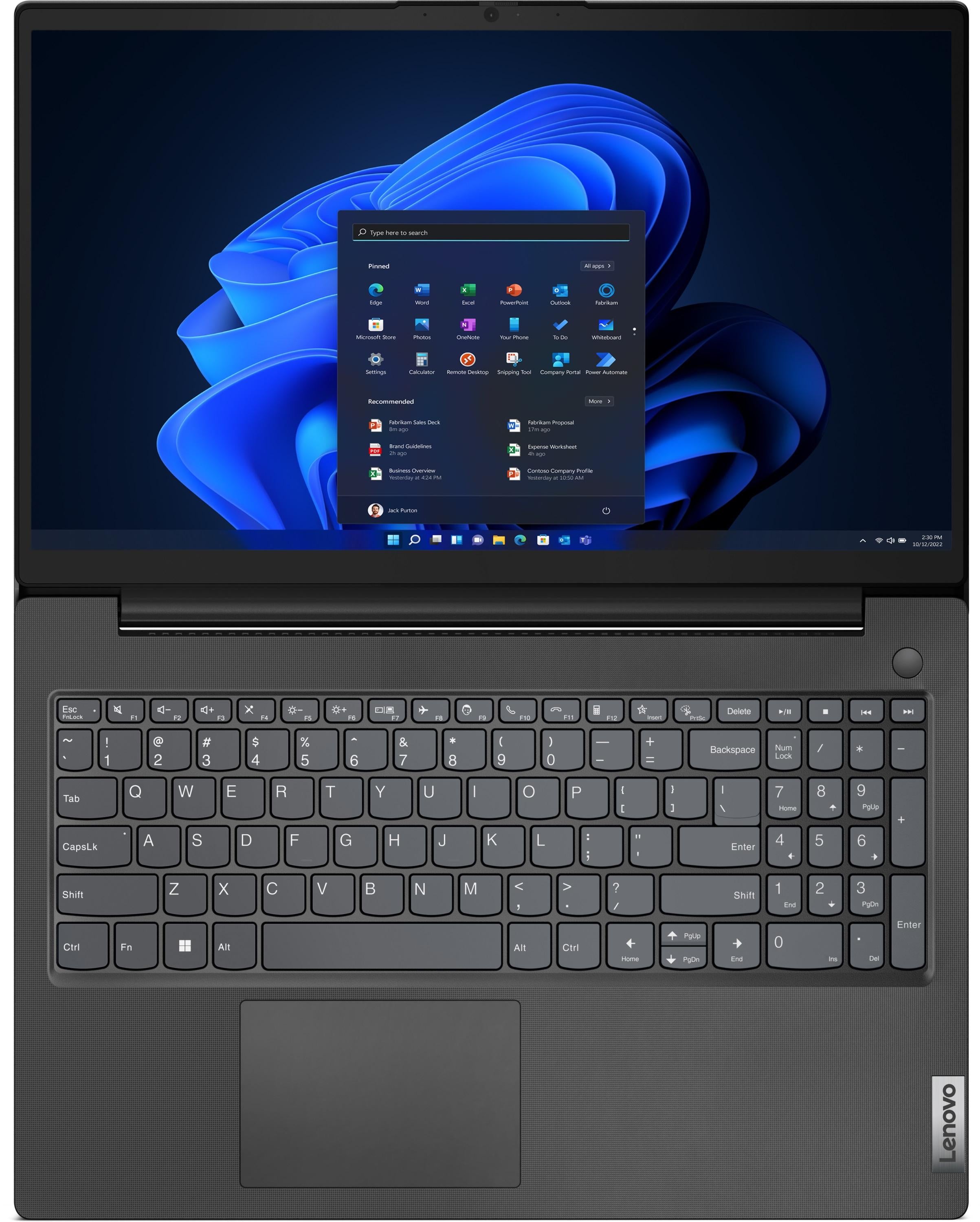 Лаптоп Lenovo V15 G4 AMN 82YU00YYBM - 15.6" FHD, Ryzen R5-7520U, 8GB DDR5, 512GB SSD G3, Free OS