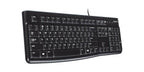 Logitech K120 Standard Keyboard, US, retail packaging