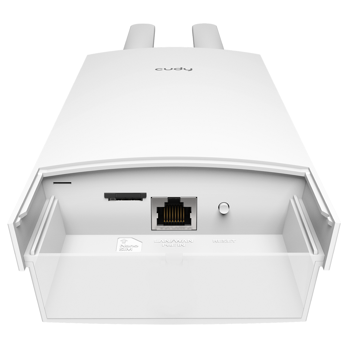 Безжичен рутер Cudy LT400 Outdoor, N300, 4G LTE,  2.4 GHz, 300 Mbps за външна употреба