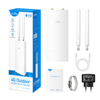 Cudy LT400 Outdoor Wireless Router, N300, 4G LTE, 2.4 GHz, 300 Mbps for outdoor use