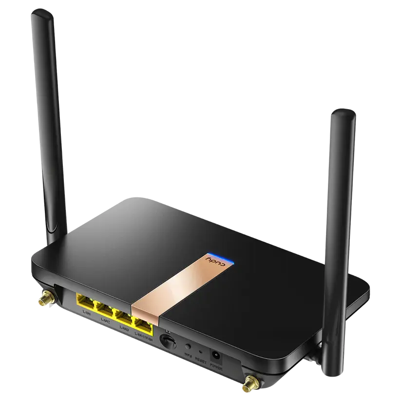 Безжичен рутер Cudy LT500D, 4G LTE, 5GHz, 1200 Mbps, 10/100