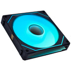 Lian-Li UNI SL-INF Reverse Blade Fan, 140 ARGB PWM, Black