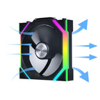 Lian Li UNI FAN SL Wireless ARGB PWM Fan - 120mm Black
