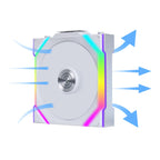 Lian Li UNI FAN SL Wireless ARGB PWM Fan - 120mm White