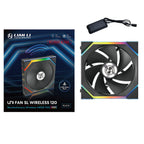 Lian Li UNI FAN SL Wireless ARGB PWM Reverse Blade Fan - 120mm Black