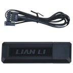 3x Lian Li UNI FAN SL Wireless ARGB PWM - 120mm Black + Controller