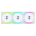 Вентилатори 3бр Lian Li UNI FAN SL Wireless ARGB PWM - 120 mm Бели + Контролер