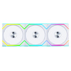 3 pcs Lian Li UNI FAN SL Wireless ARGB PWM Fans - 120mm White + Controller