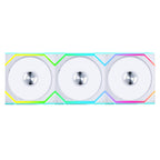Fans 3 pcs Lian Li UNI FAN SL Wireless ARGB PWM Reverse Blade - 120 mm White + Controller
