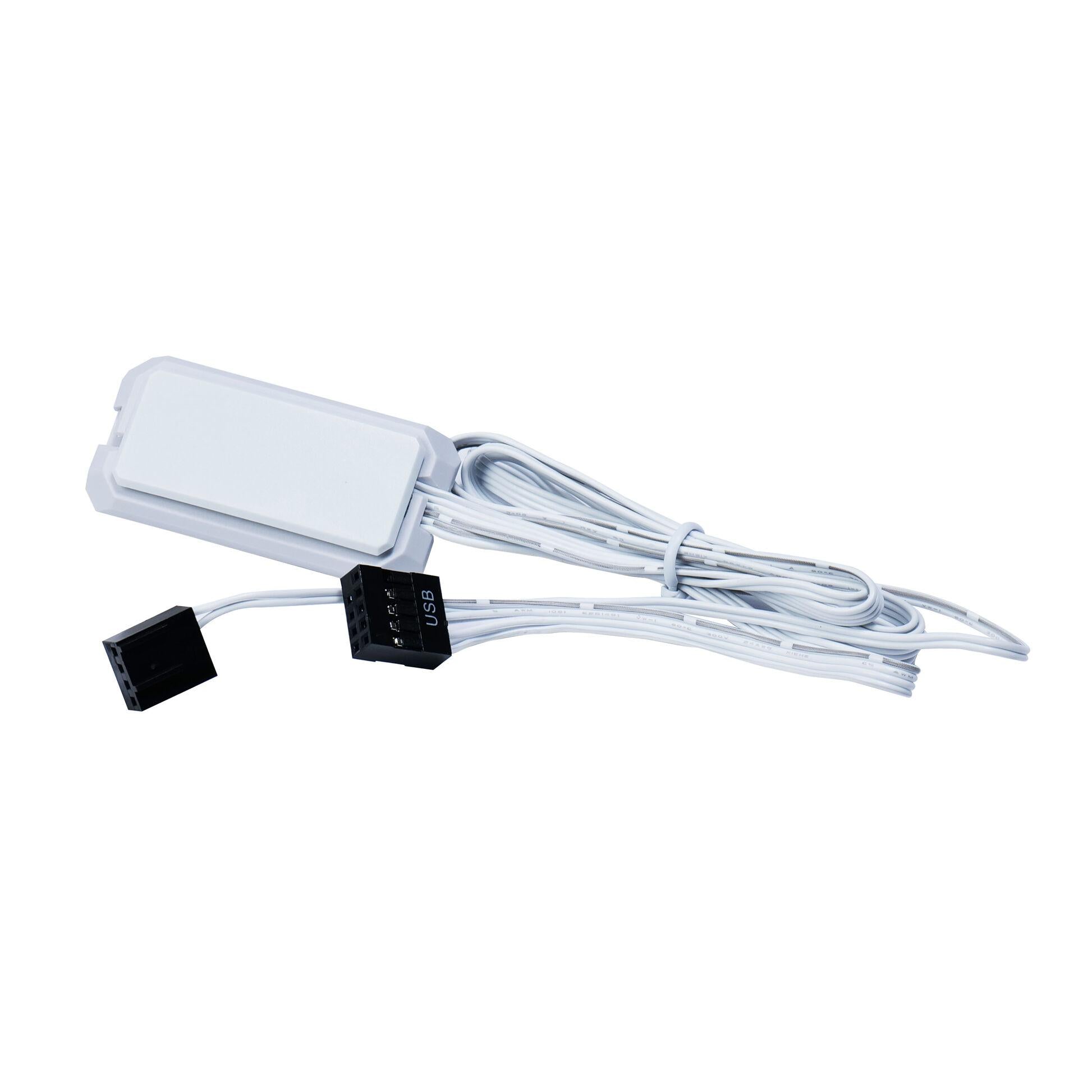 Вентилатор Lian Li UNI FAN SL Wireless LCD Reverse Blade ARGB PWM - 120 mm Бял