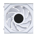 Lian Li UNI FAN SL Wireless LCD Reverse Blade ARGB PWM Fan - 120mm White