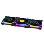 Fans 3 pcs Lian Li UNI FAN SL Wireless LCD ARGB PWM - 120 mm Black