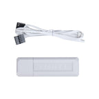 3x Lian Li UNI FAN SL Wireless LCD ARGB PWM Fans - 120mm White