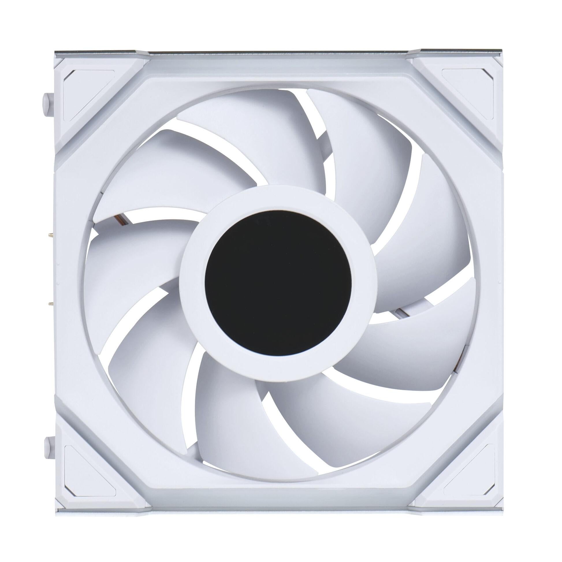 Вентилатори 3бр Lian Li UNI FAN SL Wireless LCD ARGB PWM - 120 mm Бели