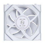 3x Lian Li UNI FAN SL Wireless LCD ARGB PWM Fans - 120mm White