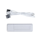 3 pcs Lian Li UNI FAN SL Wireless LCD Reverse Blade ARGB PWM Fans - 120mm White