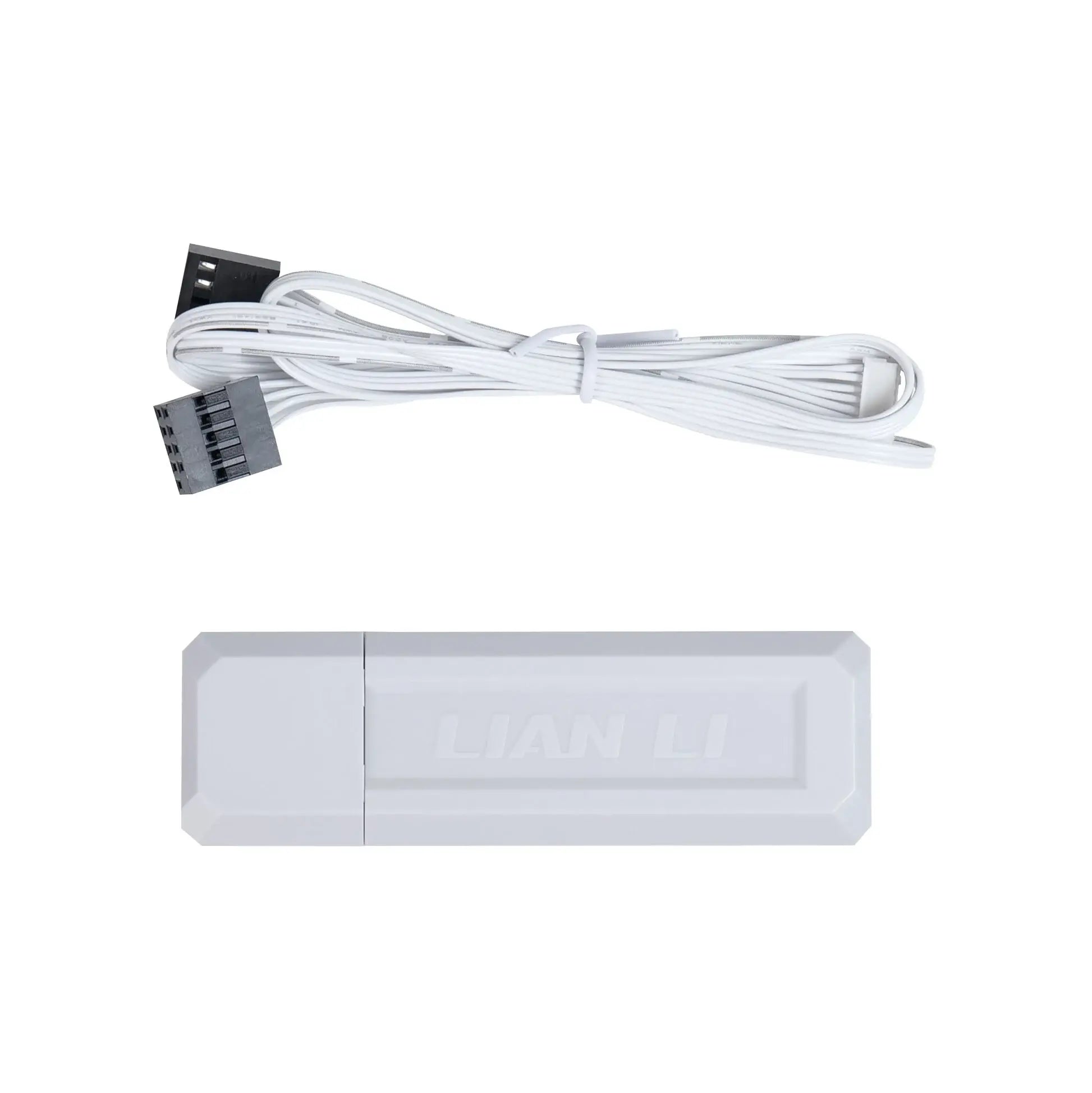 Вентилатори 3бр Lian Li UNI FAN SL Wireless LCD Reverse Blade ARGB PWM - 120 mm Бели