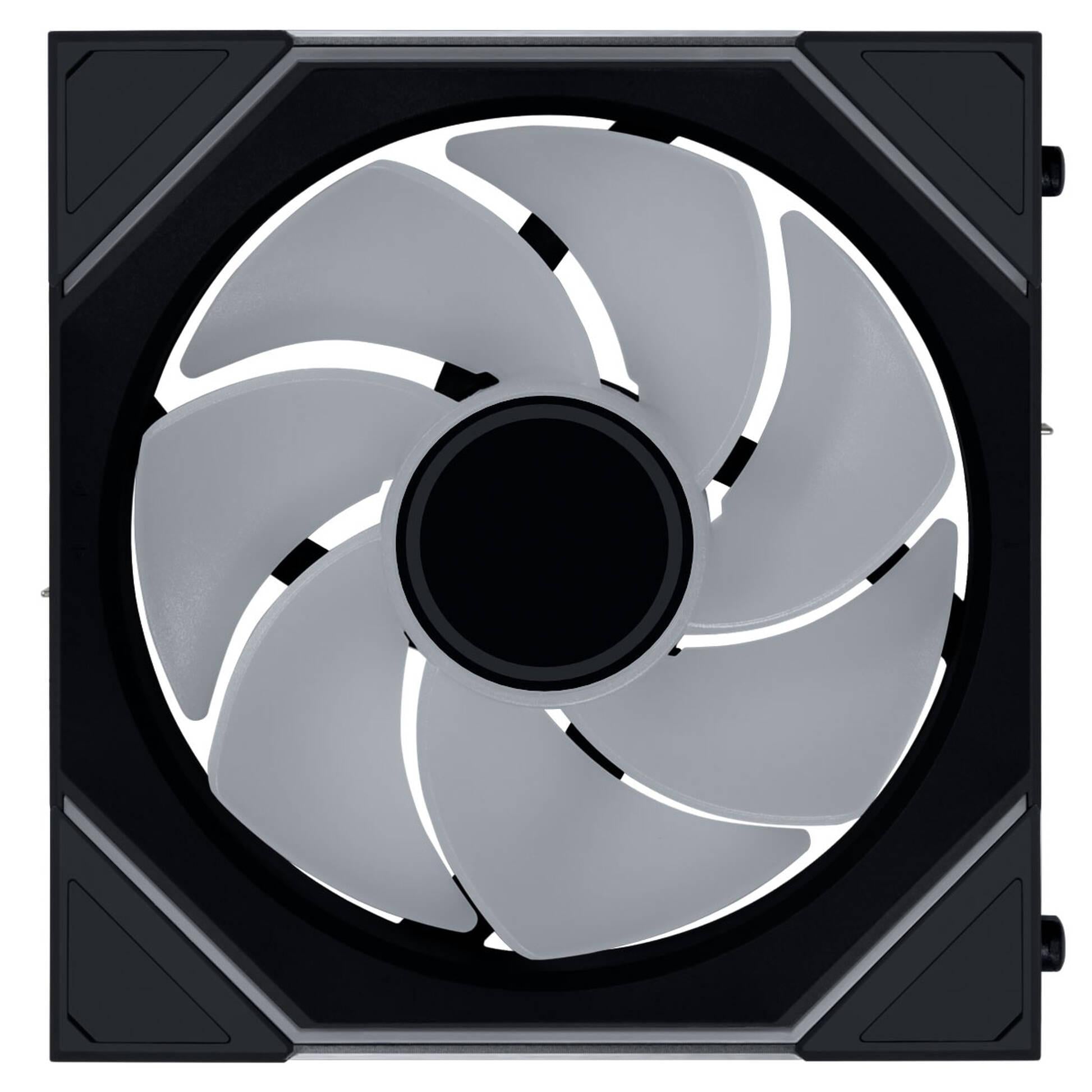 Вентилатор Lian Li UNI FAN SL-INF Wireless ARGB PWM - Reverse Blade, 120 mm Черен