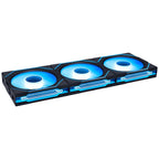 3x Lian Li UNI FAN SL-INF Wireless ARGB PWM Fans - 120mm Black + Controller