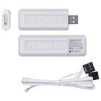 3x Lian Li UNI FAN SL-INF Wireless ARGB PWM - 120mm White + Controller