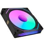 Lian-Li UNI SL-INF 120 ARGB Reverse Blade PWM Fan Set + Controller - Black