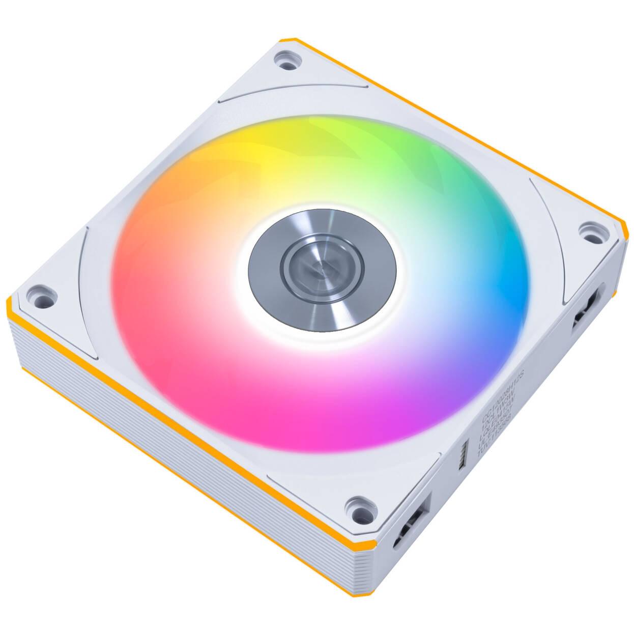 Вентилатор Lian Li UNI FAN CL Wireless ARGB PWM Reverse - 120 mm Бял