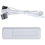 Fans 3pcs Lian Li UNI FAN CL Wireless ARGB PWM - 120 mm White + Controller