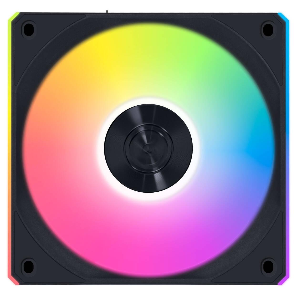 Вентилатори 3бр Lian Li UNI FAN CL Wireless ARGB PWM Reverse - 120 mm Черни + Контролер