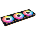 Вентилатори 3бр Lian Li UNI FAN CL Wireless ARGB PWM Reverse - 120 mm Черни + Контролер