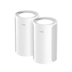 Cudy M11000 BE11000 Tri-Band 2.4/5/6Ghz 688 - 5765 Mbps Wireless MESH System - 2 Pack