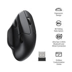 Keychron M7-A23 8000Hz Wireless Mouse - Black